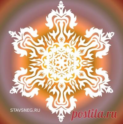 Как сделать бумажные снежинки