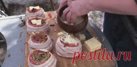 Абсолютно новый рецепт аппетитных мясных &quot;бочонков&quot; - отличная идея для гриля!