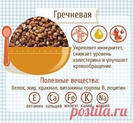 Полезные свойства каш. А вы знали об этом?