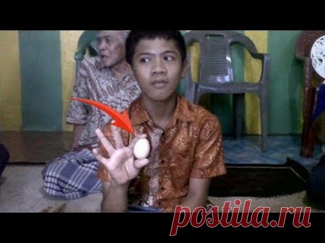 ПОДРОСТОК из ИНДОНЕЗИИ откладывает яйца как ПТИЦА - YouTube