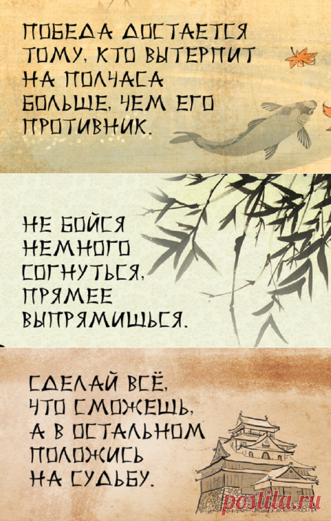 50 японских пословиц, которые острее лезвия ножа — Жизнь под Лампой!