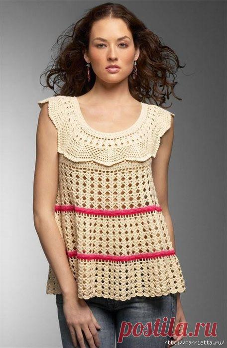 Вязание крючком. Летние модели