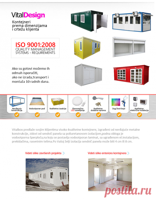 Kontejneri za stanovanje prodaja cena srbija beograd