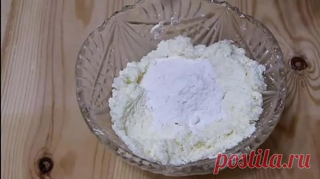 БУЛОЧКИ РОГАЛИКИ с ТВОРОГОМ