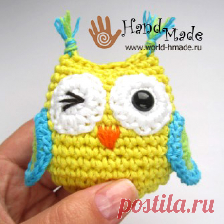 Маленькая сова крючком
