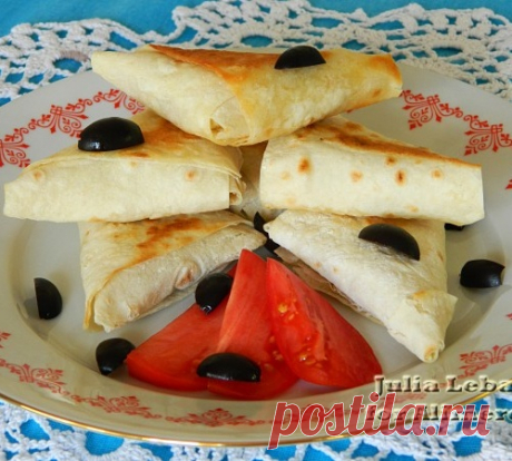 Пирожки из лаваша