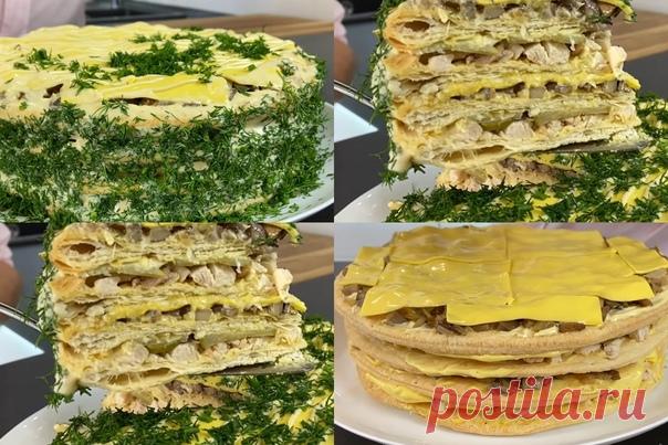 ЗАКУСОЧНЫЙ ТОРТ 