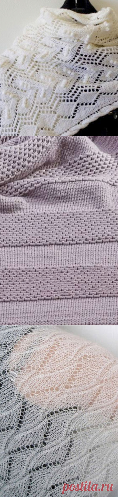 🧶3 модели палантинов, которые я хочу связать | Сундучок с подарками | Яндекс Дзен