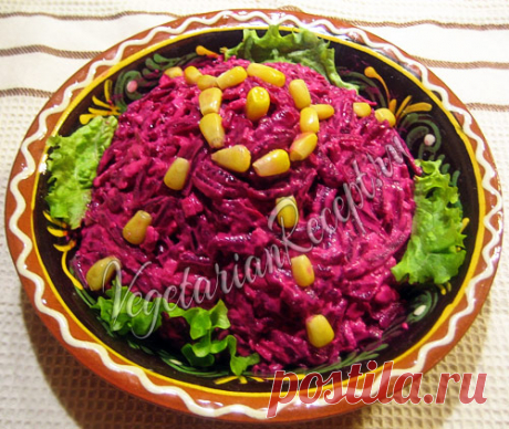 Вкусный салат из свеклы с брынзой, который понравится и детям, и взрослым. Полезный, простой и доступный рецепт.