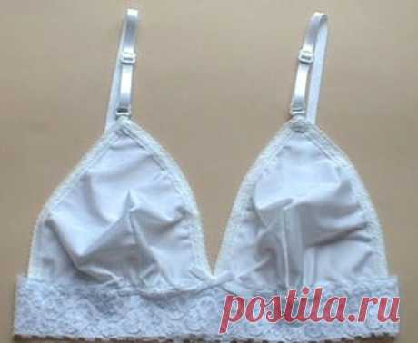 Как сшить бюстгальтер  /  KNITLY.com - блог о рукоделии, мастерклассы