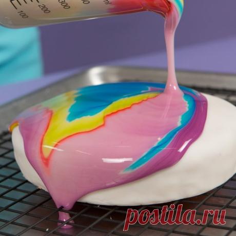 Tie-Dye Cake | Food Video | POPSUGAR Food