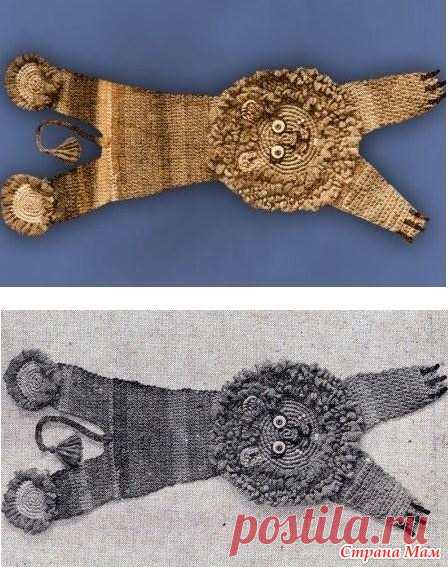 . Коврик Лёва из колготок - Все в ажуре... (вязание крючком) - Страна Мам