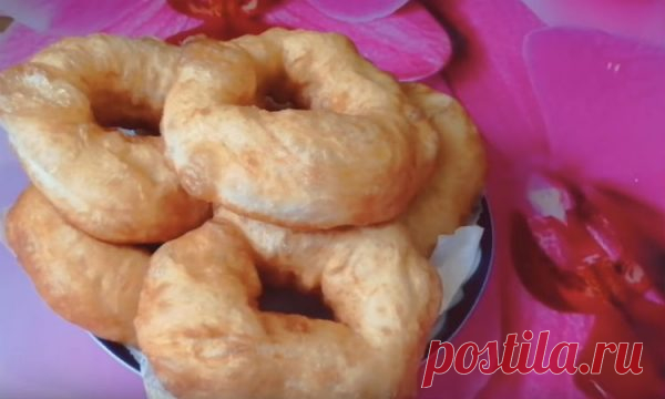 Как сделать самы вкучные пончики на сковороде из воды и муки? Готовим легко и быстро