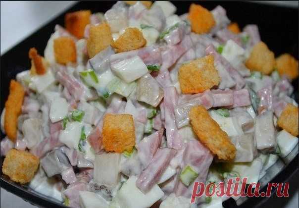 шеф-повар Одноклассники: Салат "Большой праздник"