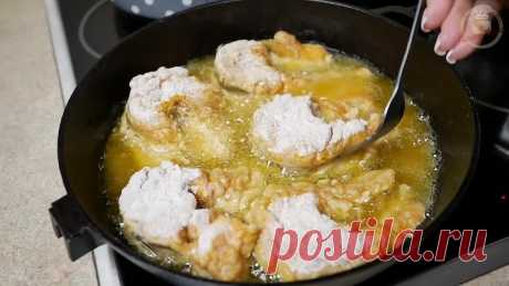 За этот рецепт мне дадут звезду Мишлен (но это не точно) Рыба в сухом кляре, цыганка готовит.