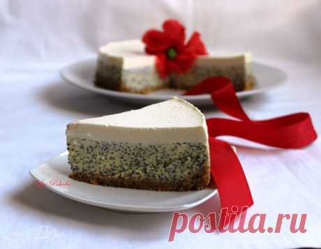 Маковый чизкейк под лимонно-сметанным топпингом | Официальный сайт кулинарных рецептов Юлии Высоцкой