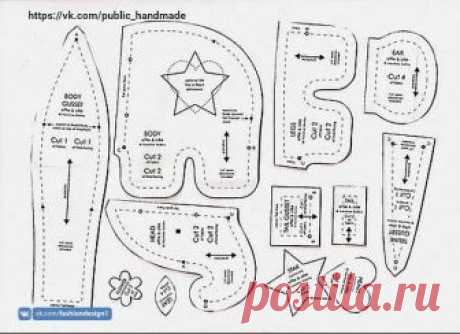 Слоник - игольница: выкройка — Сделай сам, идеи для творчества - DIY Ideas