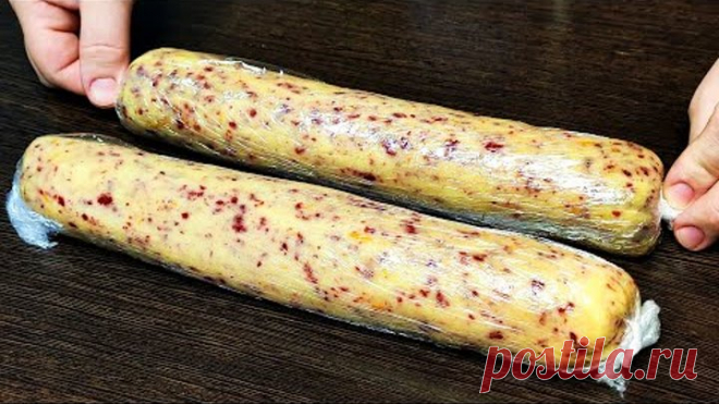 Храню в морозилке до 2-х недель! НИКТО не ДОГОДАЕТСЯ, как ВЫ ЕГО СДЕЛАЛИ - МИНУТНОЕ ПЕЧЕНЬЕ к ЧАЮ