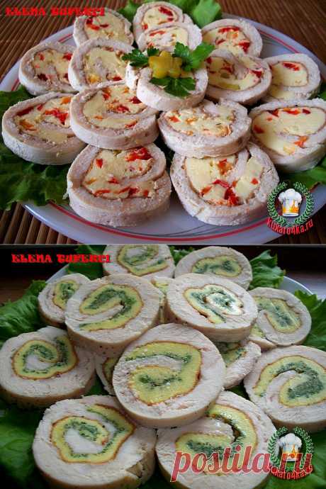 Закуска «Куриные крутики» (МК от Елены)