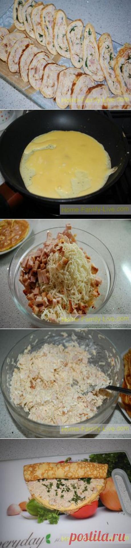 Сырные рулетики - Кулинарные рецепты