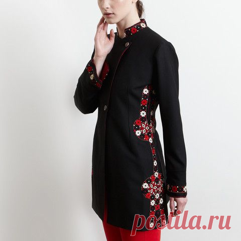 3/4 Length Black Jacket - Afghanistan | Far & Wide Collective