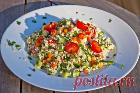 Салат из цветной капусты: вкусный рецепт салата из свежей цветной капусты с фото
