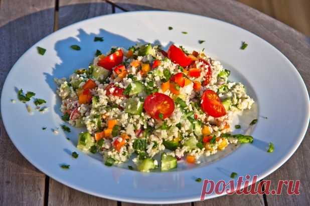 Салат из цветной капусты: вкусный рецепт салата из свежей цветной капусты с фото
