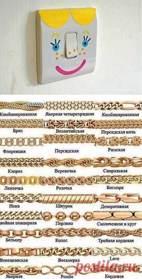 Виды плетения цепочек. На заметку! | Хитрости Жизни
