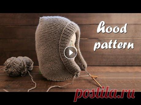 Такой капюшон выполняется спицами сверху вниз, отлично подходит для вязания плечевых изделий способом реглана сверху (кардиганы, пальто, худи, кофты),...