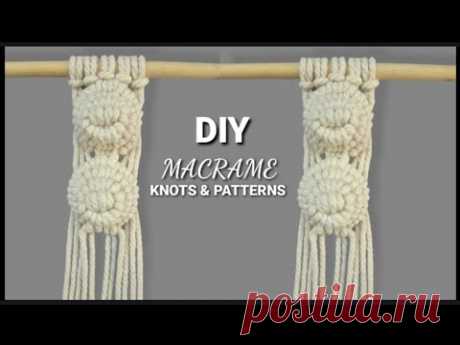 DIY Macrame Knots New Tutorial (For Beginners) |Nuevo tutorial de macramé nudos (para principiantes) - YouTube