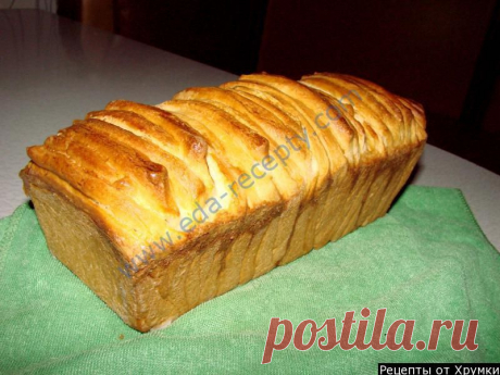 Итальянский молочный хлеб &quot;Аккордеон&quot;