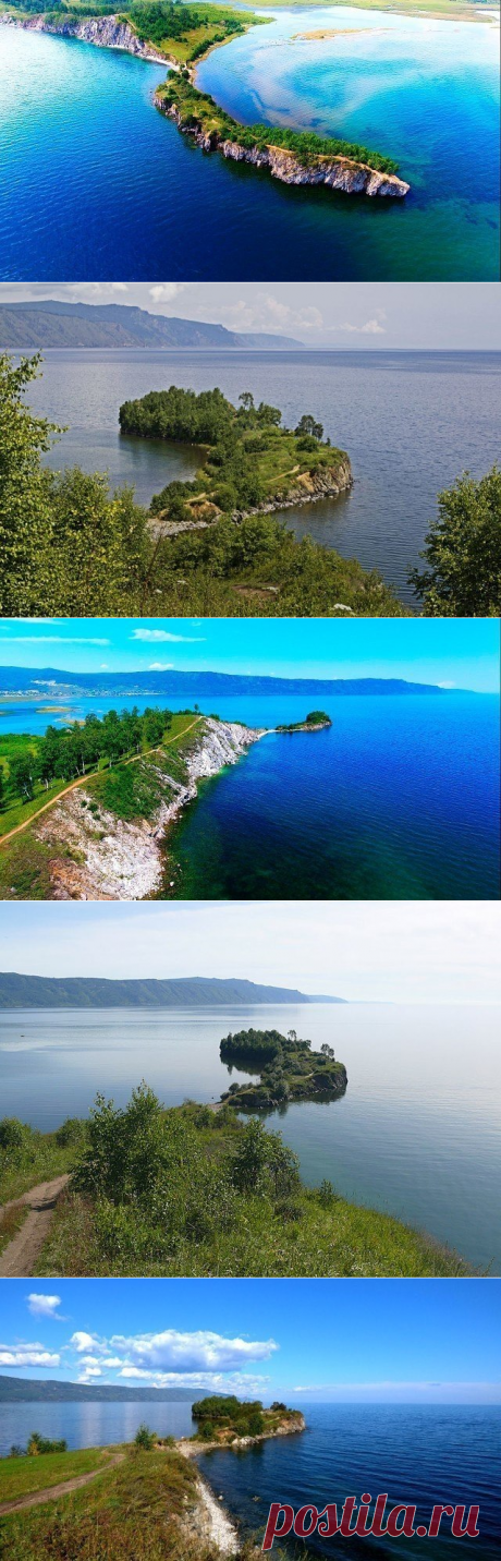 Озеро Байкал. Шаманский мыс.