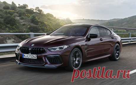BMW M8 Gran Coupe 2020 для России - цена, фото, технические характеристики, авто новинки 2018-2019 года