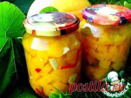 Тыква маринованная пряная на зиму - кулинарный рецепт