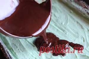 Шоколадная глазурь необычный рецепт с фото