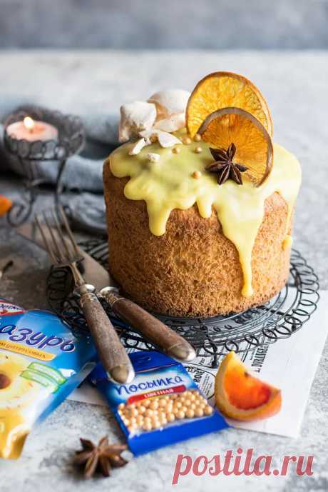 Творожный кулич с апельсиновой цедрой пошаговый рецепт с фото на сайте академии выпечки Dr.Oetker