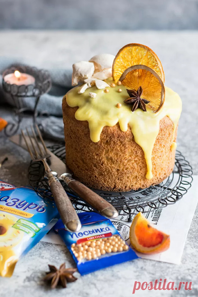 Творожный кулич с апельсиновой цедрой пошаговый рецепт с фото на сайте академии выпечки Dr.Oetker