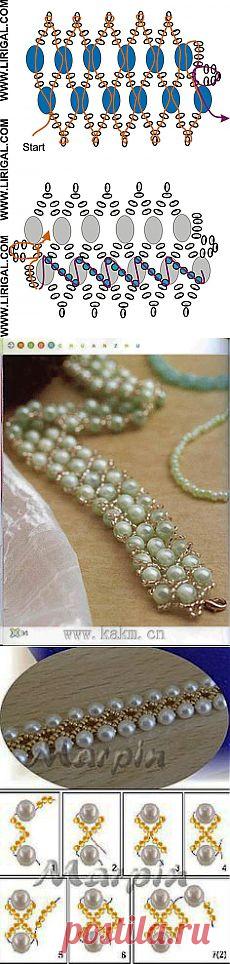 Pearl & Seed Bead Bracelet Tutorial | aB-did Bracelets 4