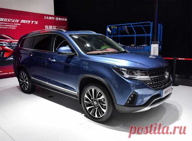 Dongfeng T7 2018 – китайский 7-местный кроссовер Донг Фенг - цена, фото, технические характеристики, авто новинки 2018-2019 года