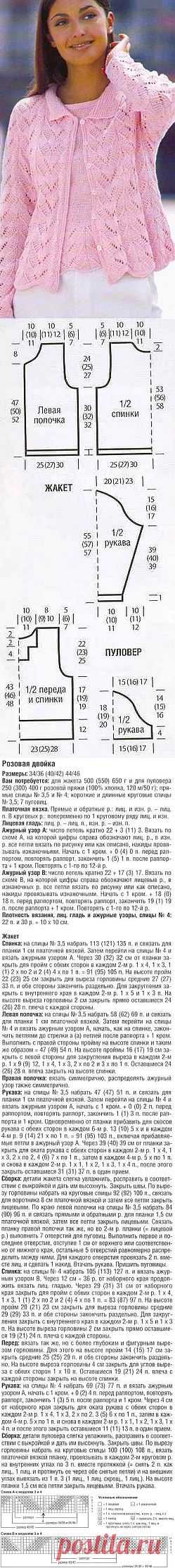 Вязаная двойка