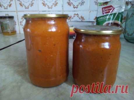 Икра из зелёных помидор