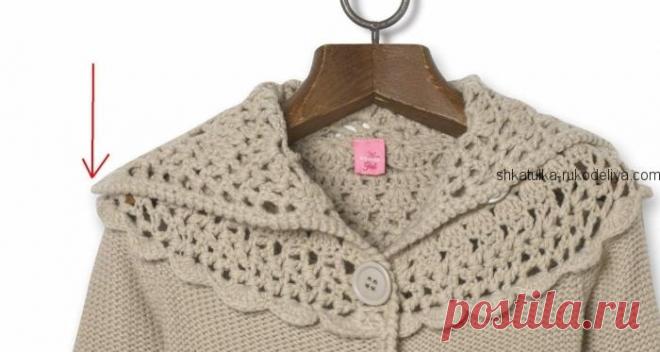 Жакет для девочки спицами и крючком. Красивая моделька жакета для девочки 2 лет. | Шкатулка рукоделия. Сайт для рукодельниц.