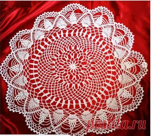 Огромная салфетка крючком,или скатерть для стола.80см(почти метр)
Связано из эко льна. Молочного цвета. Стильное ,винтажное украшение.
Есть в наличии.Есть возможность купить со скидкой. Так же вяжу на заказ.