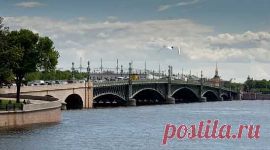 Питер Троицкий мост