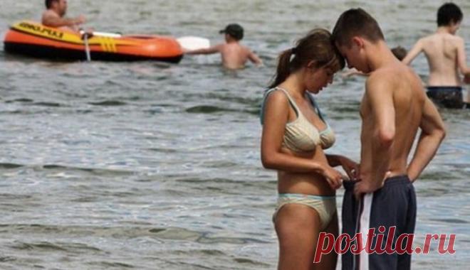 20 забавных и смешных пляжных фотографий