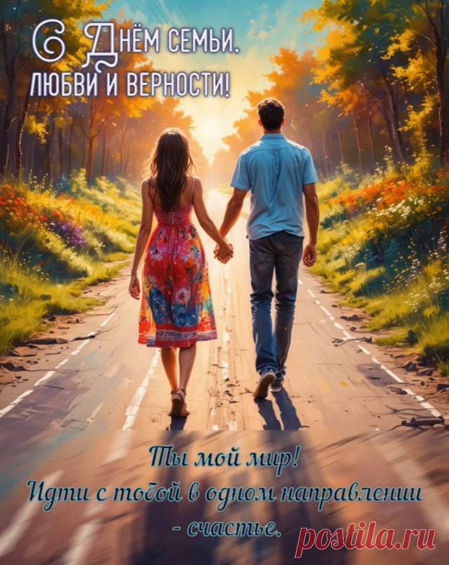 Нежность и ромашки. Яркие открытки ко Дню семьи, любви и верности | АиФ Челябинск