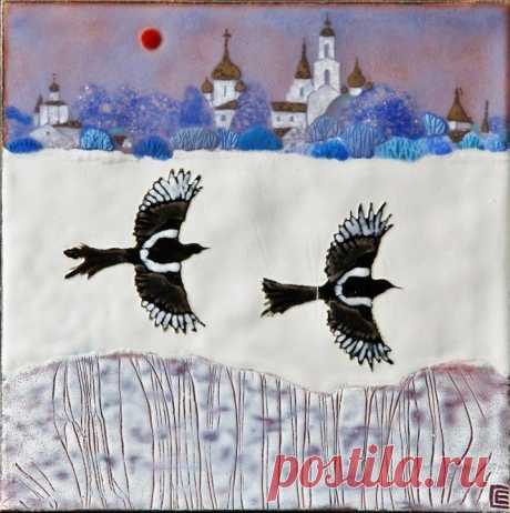 ЭМАЛИ - Сахарова Елена эмаль керамика украшения