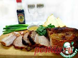 Свиная грудинка запеченная - кулинарный рецепт