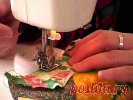 Лоскутное шитье для начинающих. Сумасшедший квилт