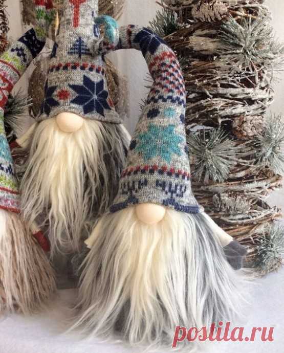 Новогодние сказочные гномики